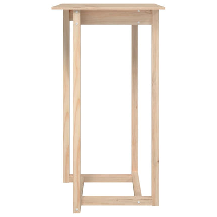 Tavolo da Bar 60x60x110 cm in Legno Massello di Pino