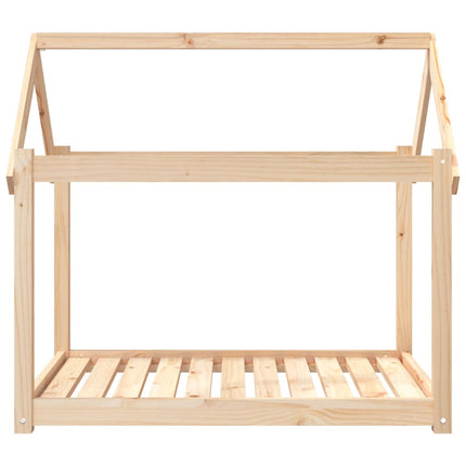 Cuccia per Cani 101x70x90 cm in Legno Massello di Pino