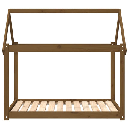 Cuccia per Cani Ambra 111x80x100 cm in Legno Massello di Pino
