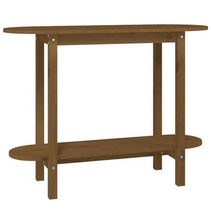 Tavolo Consolle Ambra 110x40x80 cm in Legno Massello di Pino
