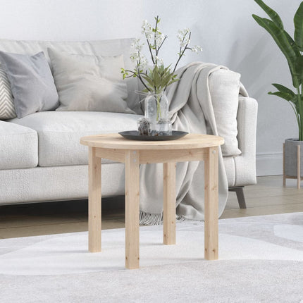 Tavolino da Salotto ÃƒÆ’Ã‹Å“ 55x45 cm in Legno Massello di Pino
