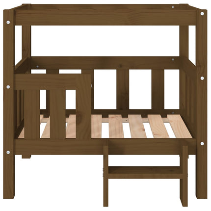 Cuccia per Cani Ambra 75,5x63,5x70 cm in Legno Massello di Pino