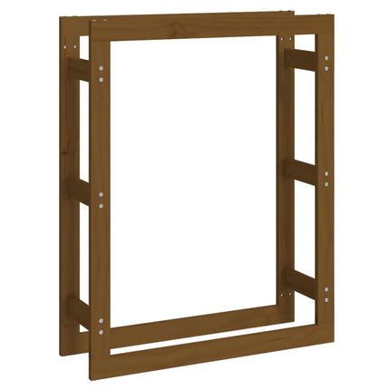 Ã‚Â Portalegna Marrone Ambra 80x25x100cm in Legno Massello di Pino