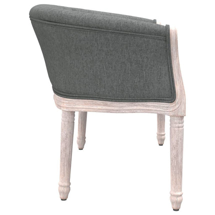 Panca Grigio Scuro 98x56x69 cm in Tessuto