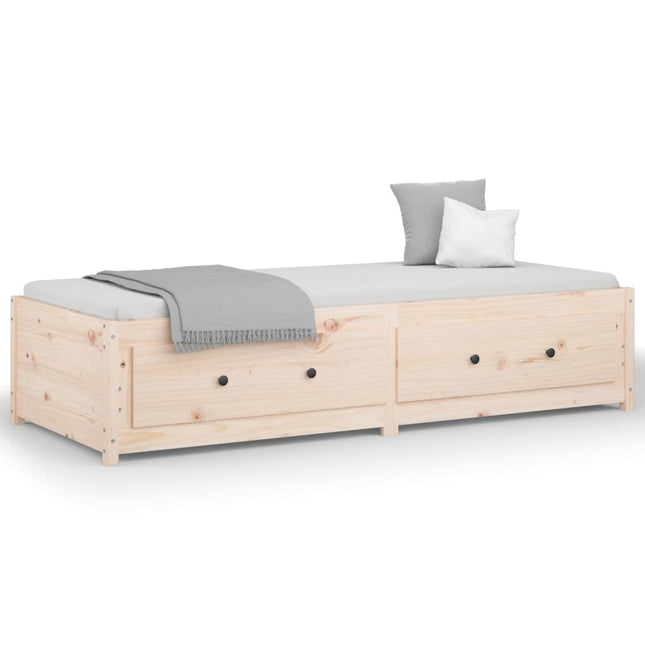 Dormeuse senza Materasso 90x200 cm in Legno Massello di Pino