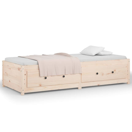 Dormeuse 90x190 cm Single in Legno Massello di Pino