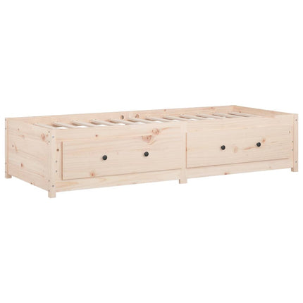 Dormeuse 90x190 cm Single in Legno Massello di Pino