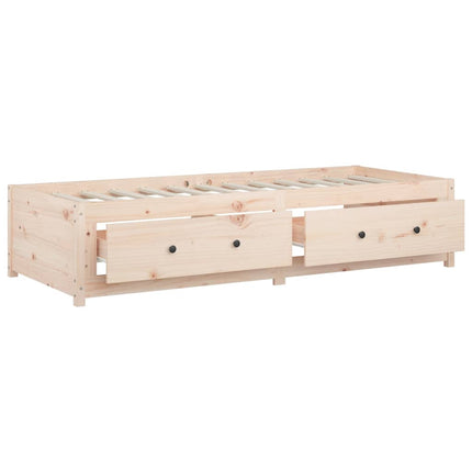 Dormeuse 90x190 cm Single in Legno Massello di Pino