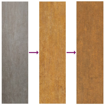 Cancello da Giardino 105x80 cm in Acciaio Corten Design BambÃ¹