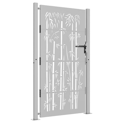 Cancello da Giardino 105x205 cm in Acciaio Corten Design BambÃ¹