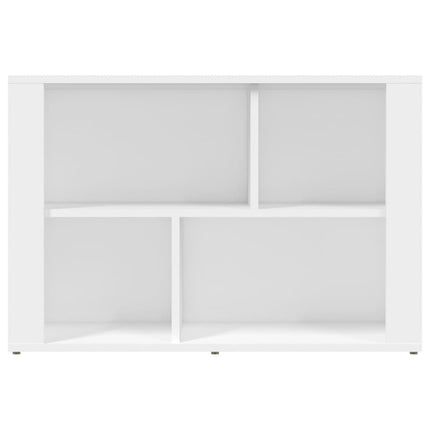 Credenza Bianca 80x30x54 cm in Legno Multistrato
