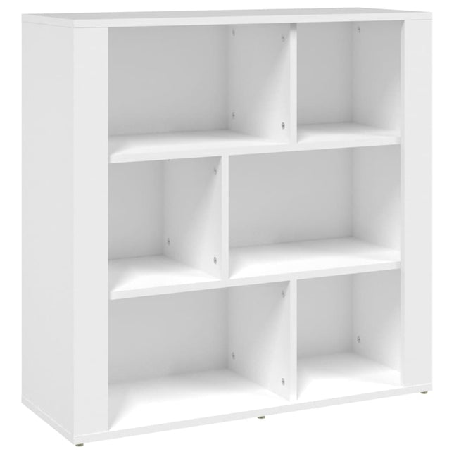Credenza Bianca 80x30x80 cm in Legno Multistrato
