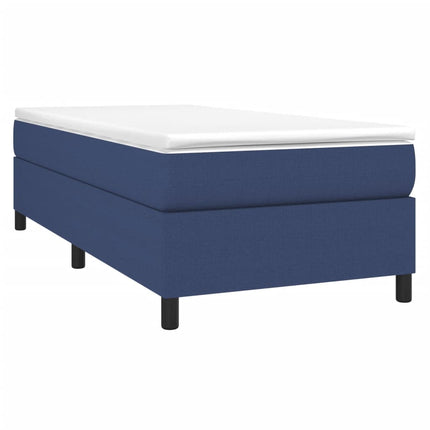 Giroletto senza Materasso Blu 80x200 cm in Tessuto