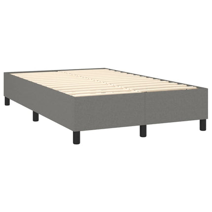 Giroletto senza Materasso Grigio Scuro 120x200 cm Tessuto