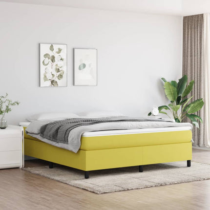 Giroletto senza Materasso Verde 180x200 cm in Tessuto