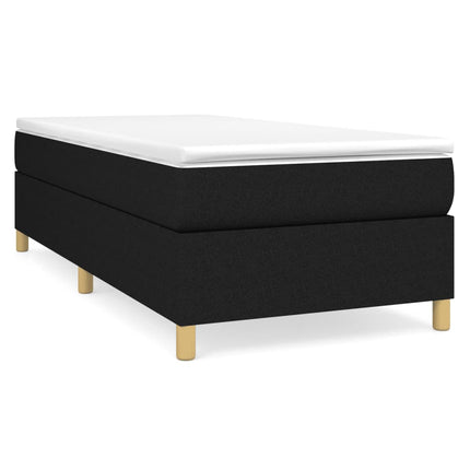 Giroletto senza Materasso Nero 80x200 cm Tessuto