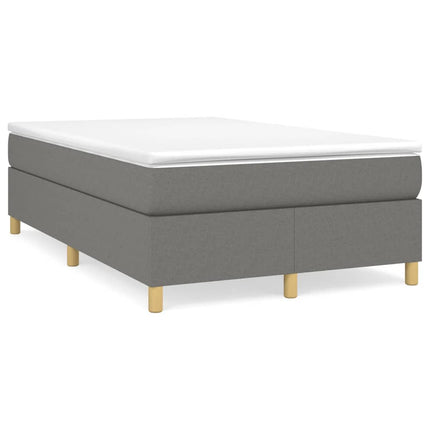 Giroletto senza Materasso Grigio Scuro 120x200 cm Tessuto