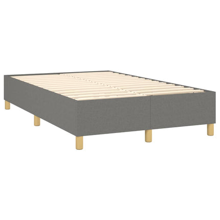 Giroletto senza Materasso Grigio Scuro 120x200 cm Tessuto
