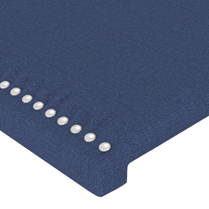Testiere 4 pz Blu 72x5x78/88 cm in Tessuto
