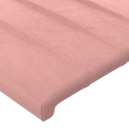 Testiere 4 pz Rosa 100x5x78/88 cm in Velluto