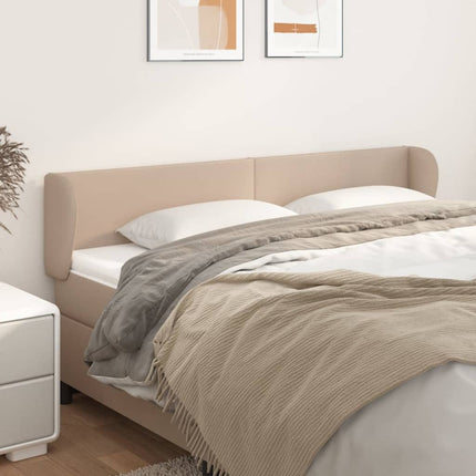 Testiera ad Orecchio Cappuccino 203x23x78/88 cm in Similpelle