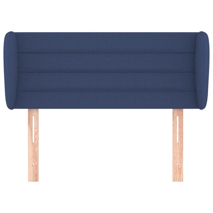 Testiera ad Orecchio Blu 83 x 23 x 78/88cm in Tessuto