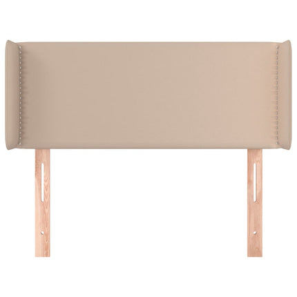 Testiera ad Orecchio Cappuccino 83x16x78/88 cm in Similpelle