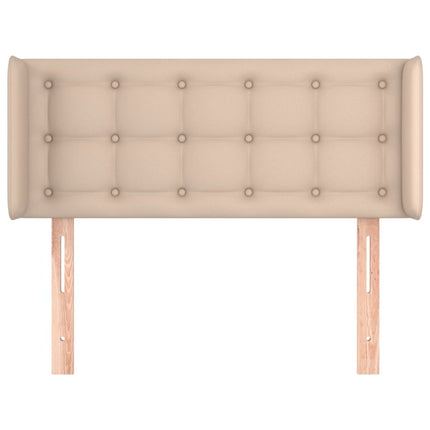 Testiera ad Orecchio Cappuccino 83x16x78/88 cm in Similpelle