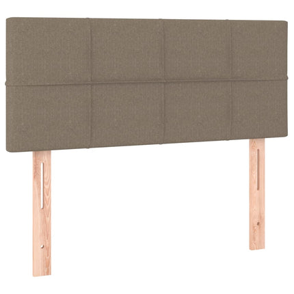 Giroletto a Molle con Materasso Tortora 100x200 cm in Tessuto