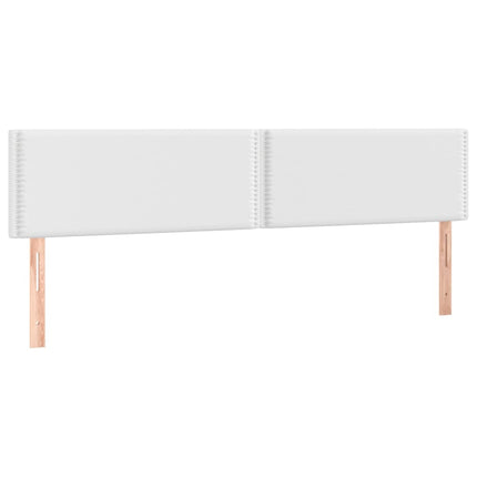 Giroletto a Molle con Materasso Bianco 180x200 cm in Similpelle