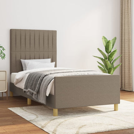Giroletto senza Materasso Tortora 100x200 cm in Tessuto