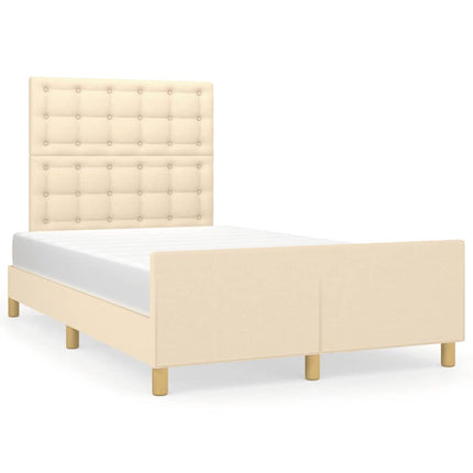 Giroletto senza Materasso Crema 120x200 cm Tessuto