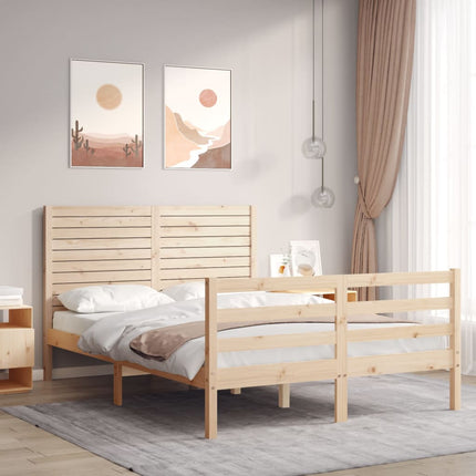 Giroletto con Testiera 120x200 cm in Legno Massello
