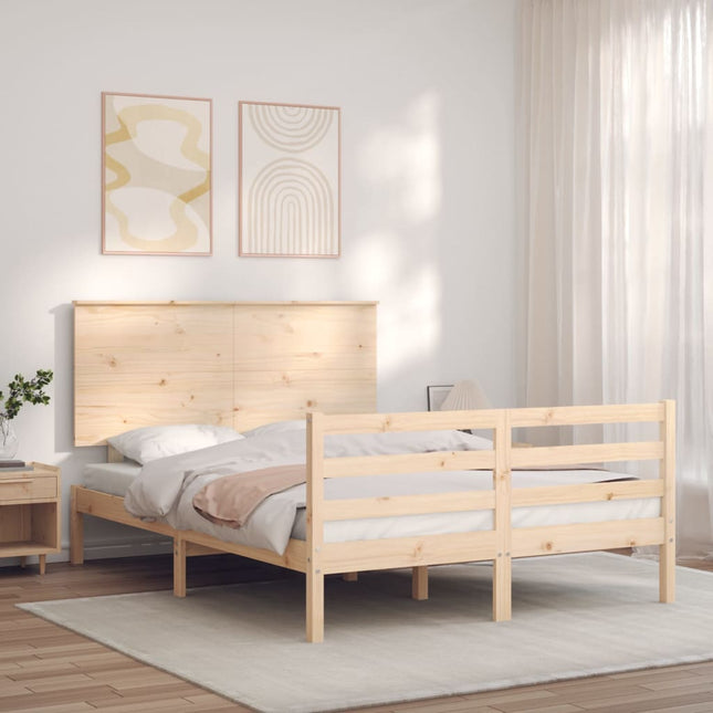 Giroletto con Testiera Double in Legno Massello