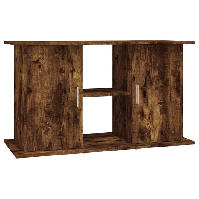 Supporto Acquario 101x41x58 cm in Legno Multistrato Rovere Fumo