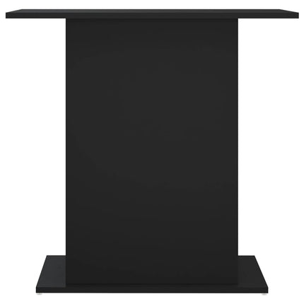 Supporto per Acquario Nero 75x36x72,5 cm in Legno Multistrato