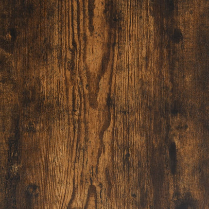 Tavolino Consolle Rovere Fumo 100x25x75 cm Legno Multistrato