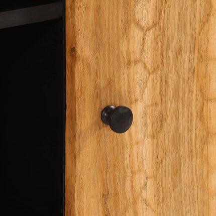 Credenza 90x33x75 cm in Legno Massello di Acacia