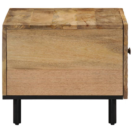 Tavolino da Salotto 80x50x40 cm Legno Massello di Mango