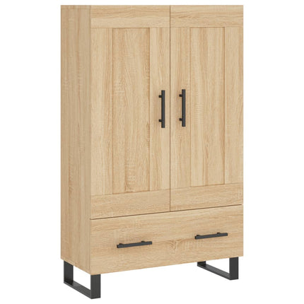 Credenza Rovere Sonoma 69,5x31x115 cm in Legno Multistrato