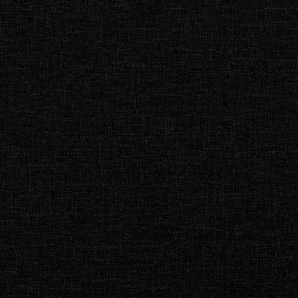 Divano Letto con Letto Estraibile Nero 80x200 Tessuto