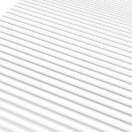 Divano Letto con Materasso Crema 100x200 cm in Tessuto