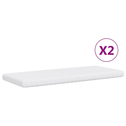 Divano Letto Estraibile con Materassi Tortora 100x200cm Tessuto