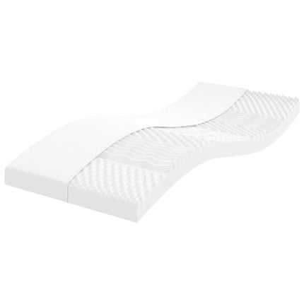 Divano Letto Estraibile con Materassi Tortora 100x200cm Tessuto