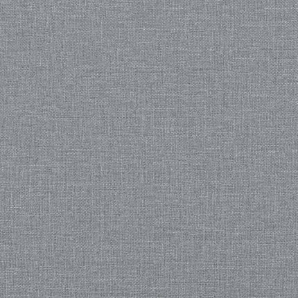 Divano Letto Estraibile Cassetti Grigio Chiaro 90x190cm Tessuto