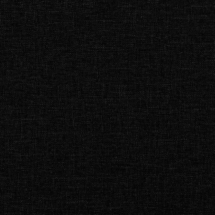 Divano Letto con Materasso Nero 90x190 cm in Tessuto