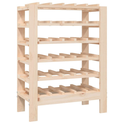 Portavini 61,5x30x82 cm in Legno Massello di Pino