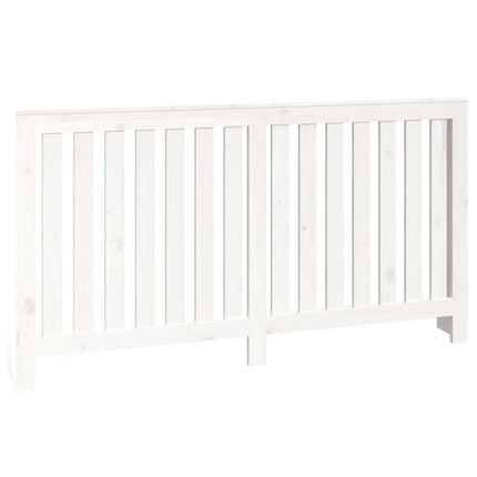 Copertura Termosifone Bianca 153x19x84 cm Legno Massello Pino