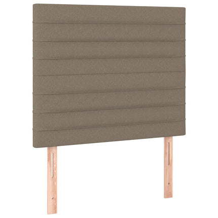 Giroletto a Molle con Materasso Tortora 100x200 cm in Tessuto
