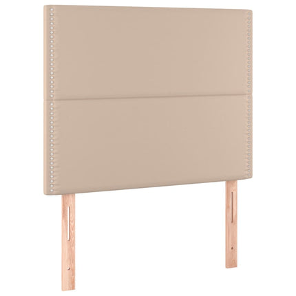 Giroletto a Molle con Materasso Cappuccino 90x190 cm Similpelle